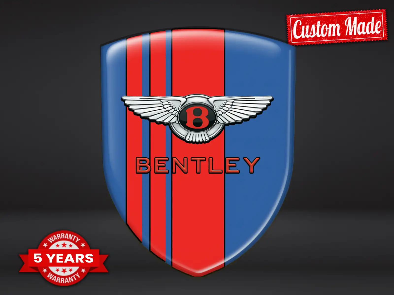 Bentley Adesivi Aziendali Personalizzati Limitati Regolabili Pro
